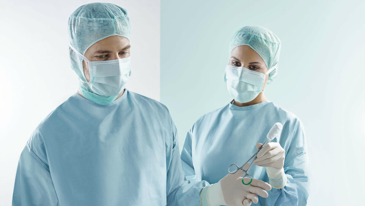 Disposable materials protect patients and medical staff